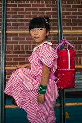 backpack medium | special edition | eyes |basketball red | Josiah Amari