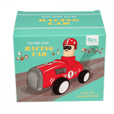 Push Down Racing Car RED | Josiah Amari