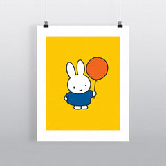 Miffy Balloon Orange | Josiah Amari