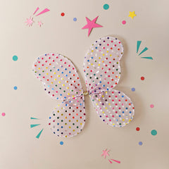 Rainbow Spotty Fairy Wings | Josiah Amari