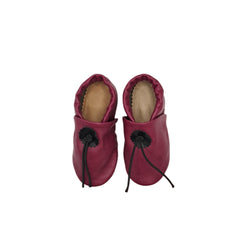 Fuchsia Pink Leather Booties| Josiah Amari