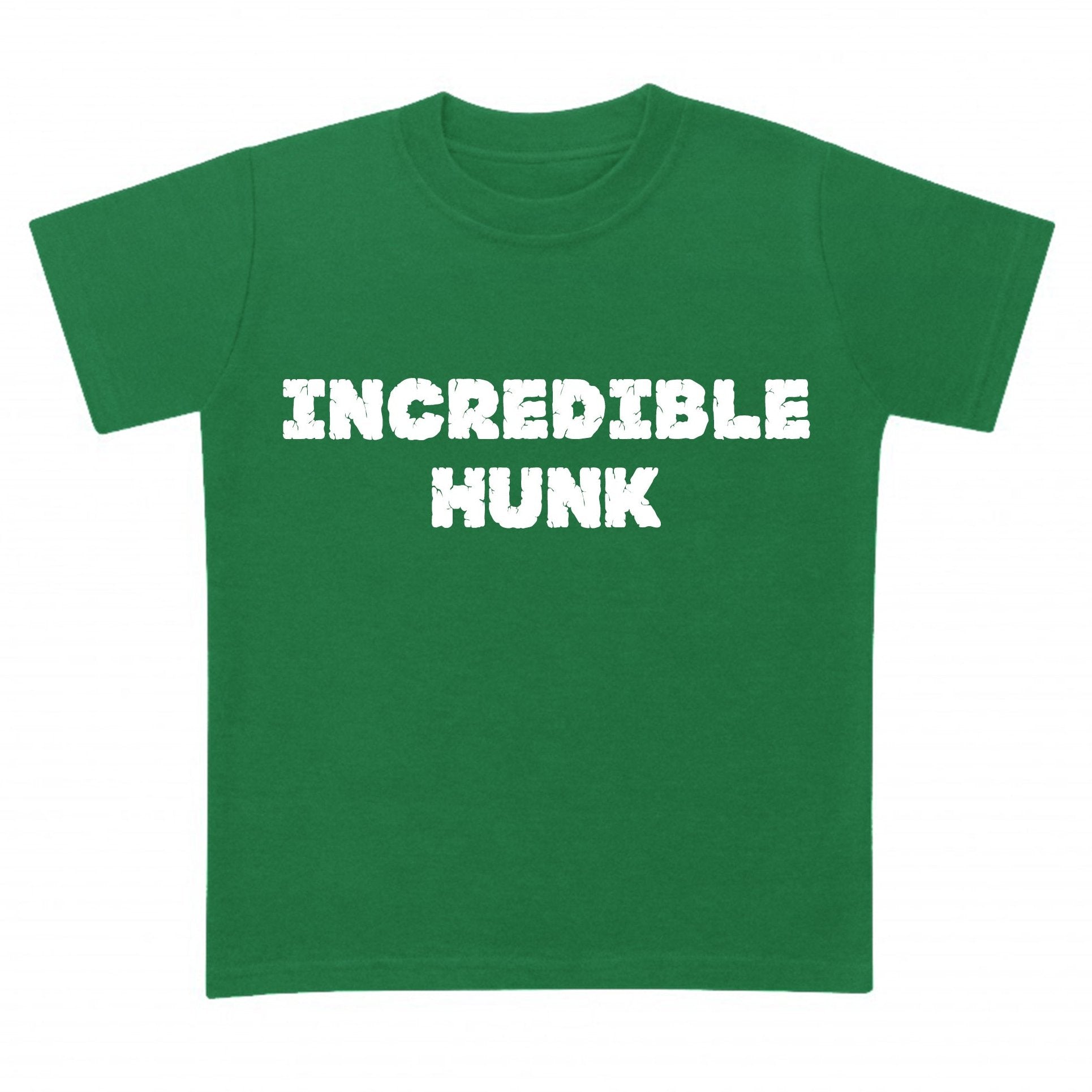 incredible hunk green t-shirt for boys