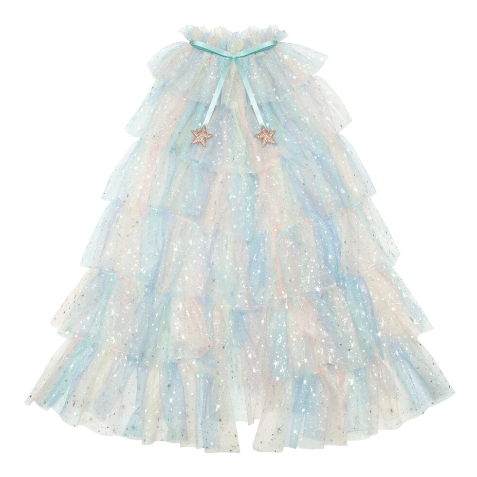 Celestial rainbow long cape | Josiah Amari
