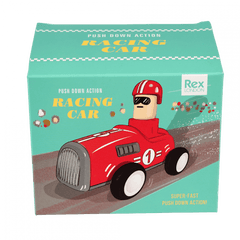 Push Down Racing Car RED | Josiah Amari