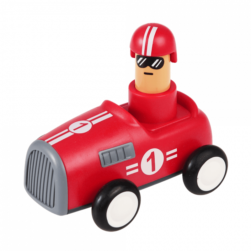 Push Down Racing Car RED | Josiah Amari