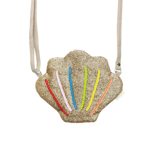 Rainbow Shell Glitter Bag | Josiah Amari