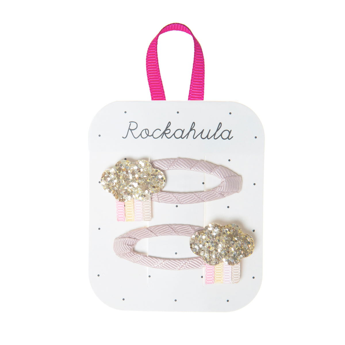 Clouds Gold Glitter Clips | Josiah Amari