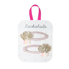 Clouds Gold Glitter Clips | Josiah Amari