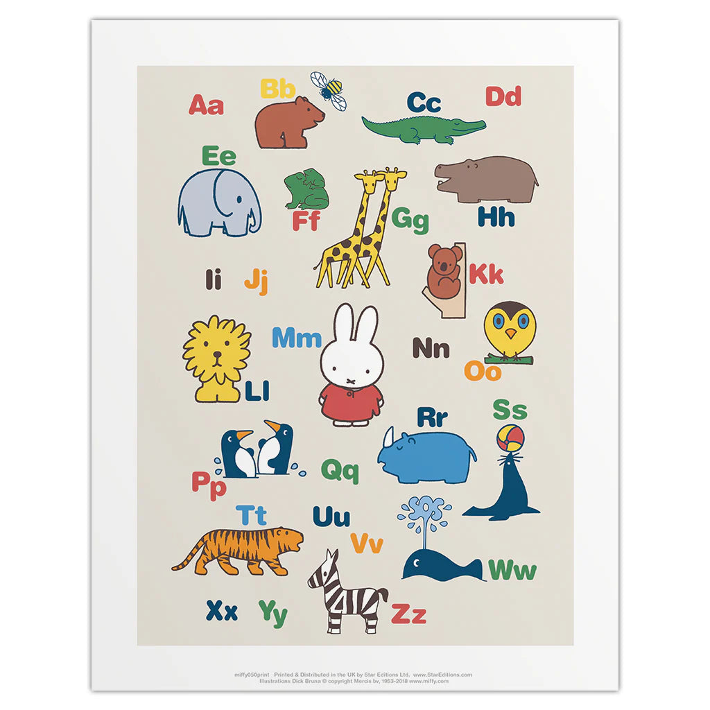 Miffy Alphabet | Josiah  Amari