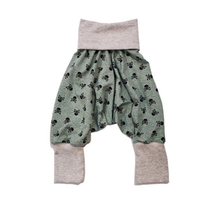 Kids Harems Crossbone & Skull Mint Green  | Josiah Amari