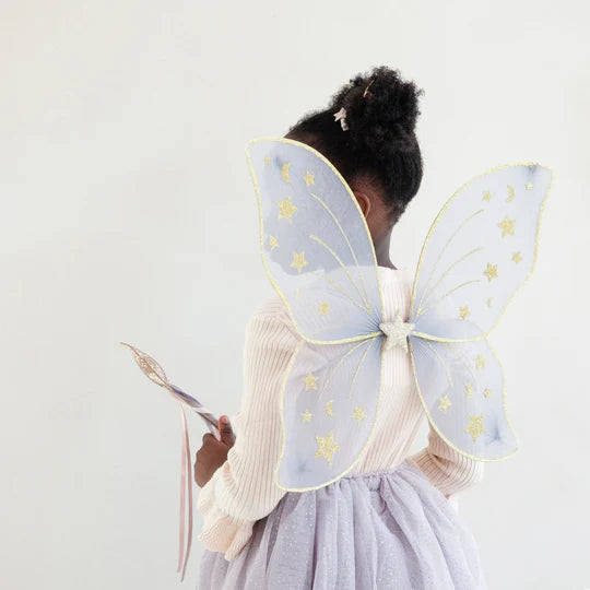 Super starry night grey wings | Josiah Amari