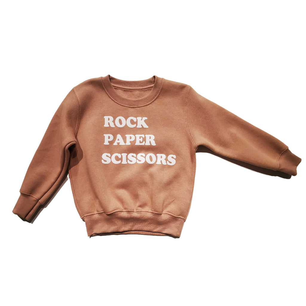 Rock Paper Scissors Sweatshirt | Josiah Amari